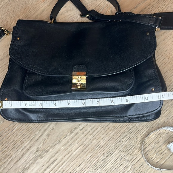 Tory Burch Priscilla Soft Leather Top Handle Satchel Crossbody Purse - Picture 13 of 15